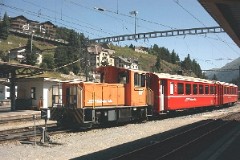 RhB (Rhätische Bahn), St. Moritz 13. July 2003